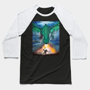 Dragon battle Baseball T-Shirt